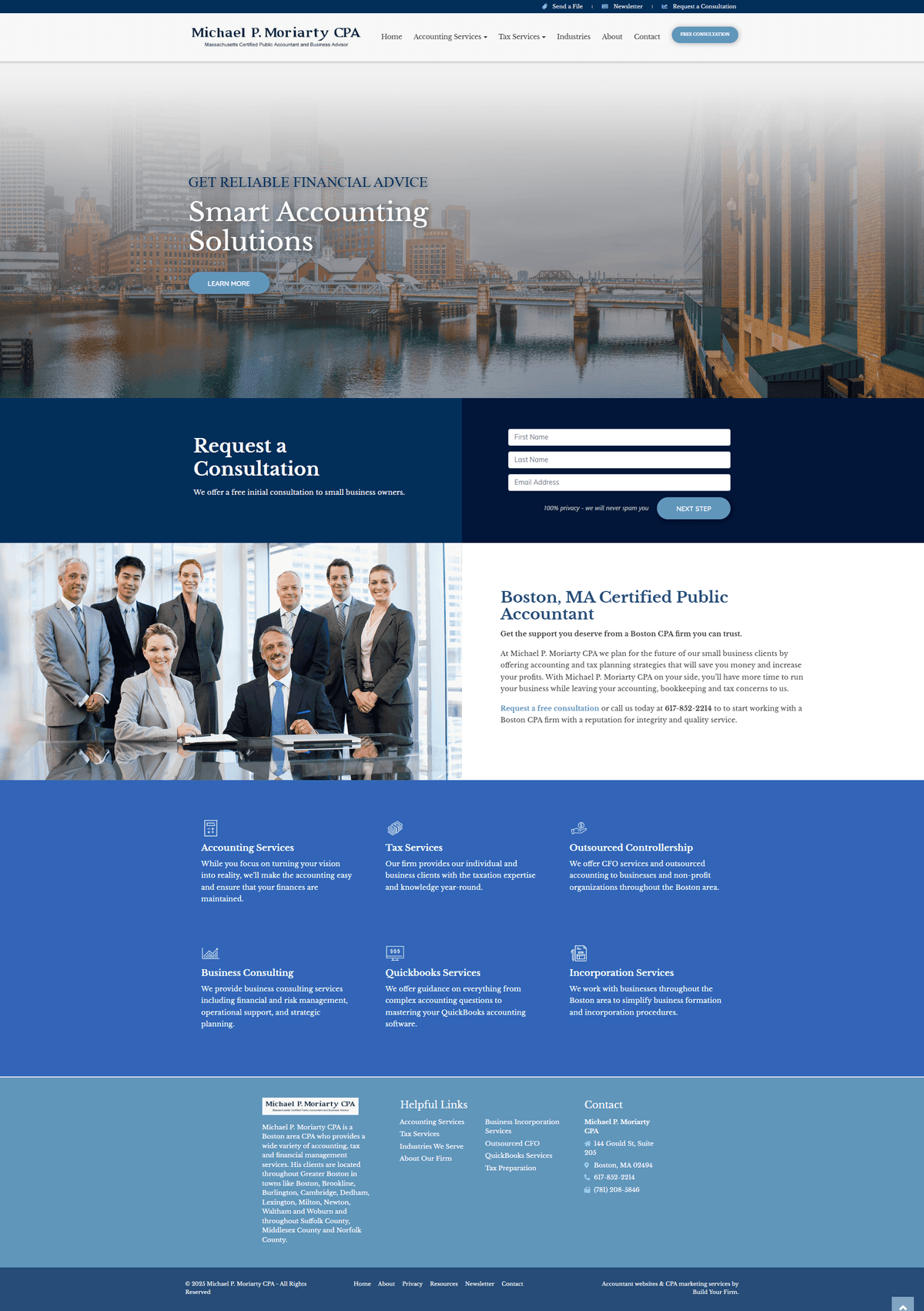 Michael P. Moriarty CPA